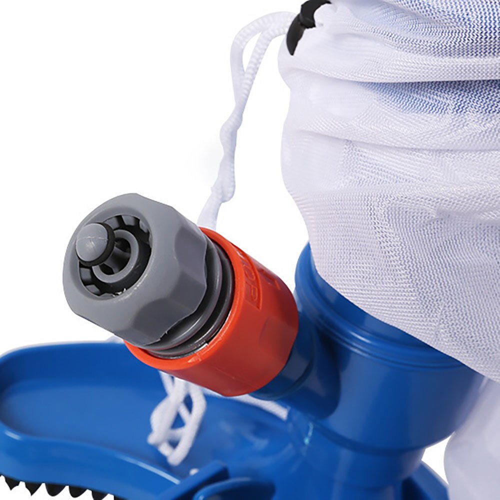 Portable Pool Vacuum Cleaning Brush Kit